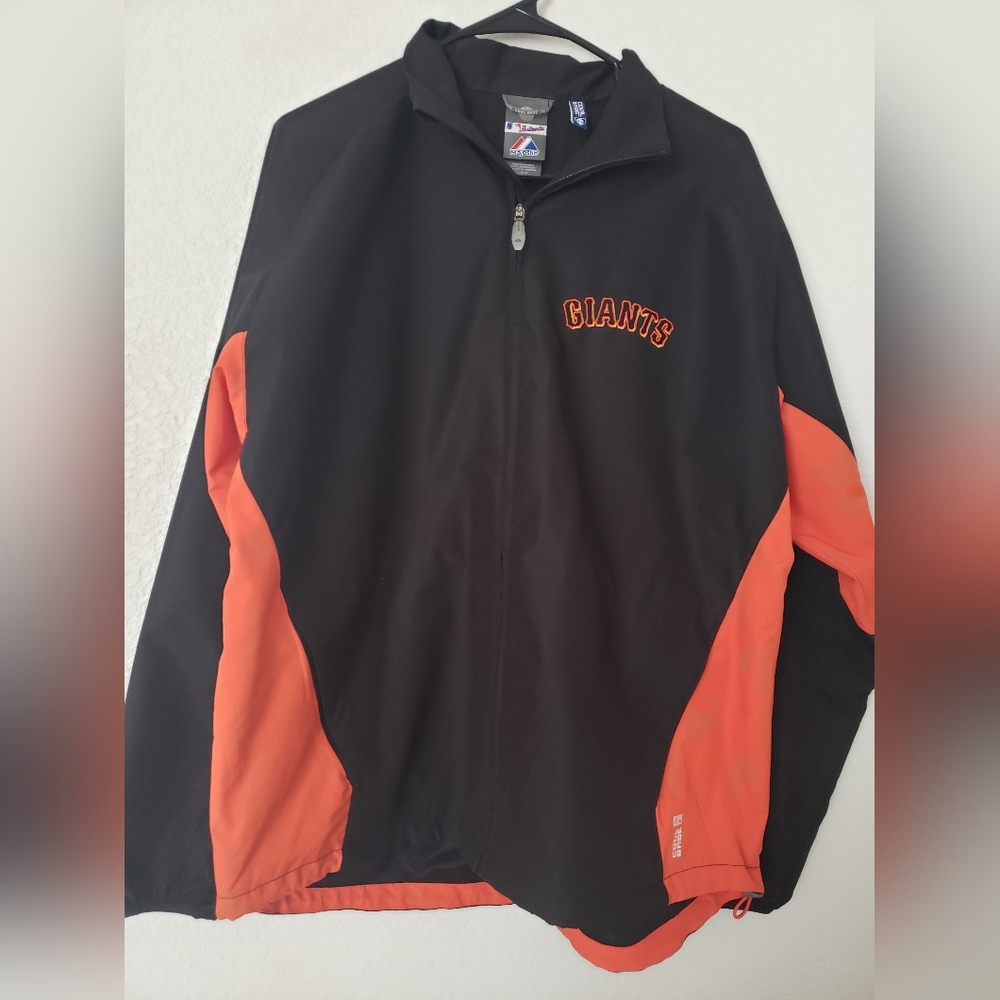 Giants Black and Orange Mens Sport Jacket for sale
